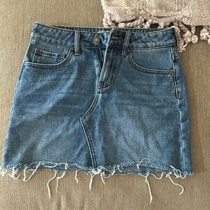 Denim skirt